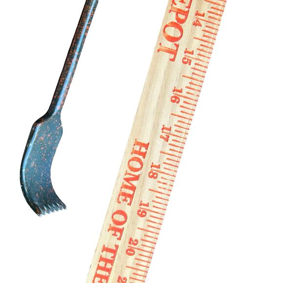 Hand Painted 18" Backscratcher Back Scratcher hand carved & painted Bird - Picture 8 of 8